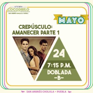 Crepúsculo: Amanecer parte 1 24/May/26